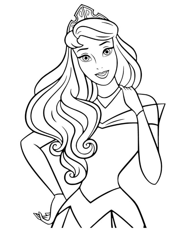 Princess Coloring Pages Printable for Free Download