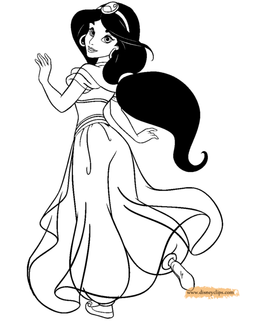 Princess Coloring Pages Printable for Free Download