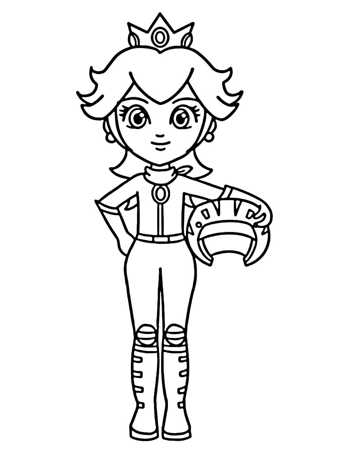 toad mario kart coloring pages