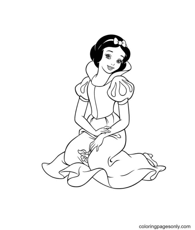 Princess Coloring Pages Printable for Free Download