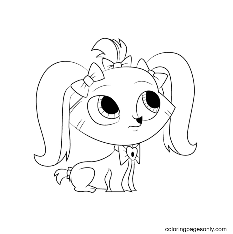 Littlest Pet Shop Coloring Pages Printable for Free Download