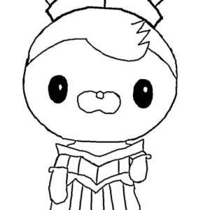 octonauts characters coloring pages