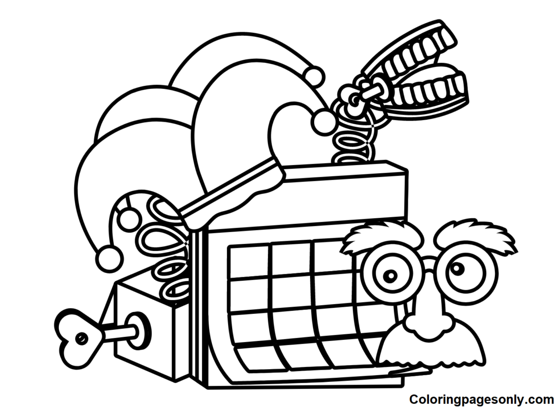 April Fools' Day Coloring Pages Printable for Free Download