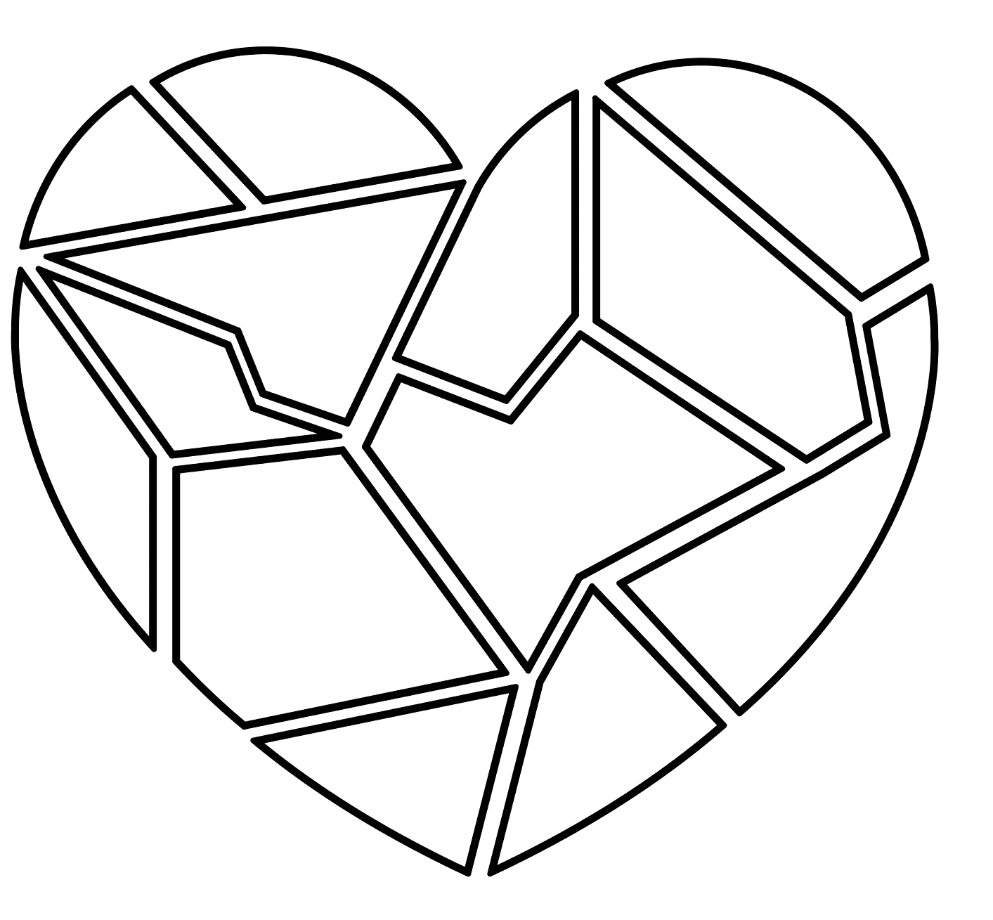 broken heart coloring pages for teenagers