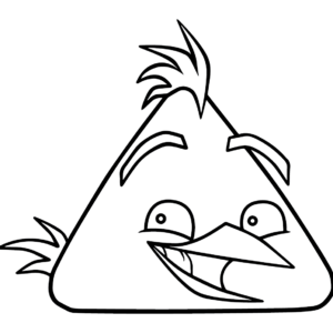 Chuck (Angry Bird) Coloring Pages Printable for Free Download