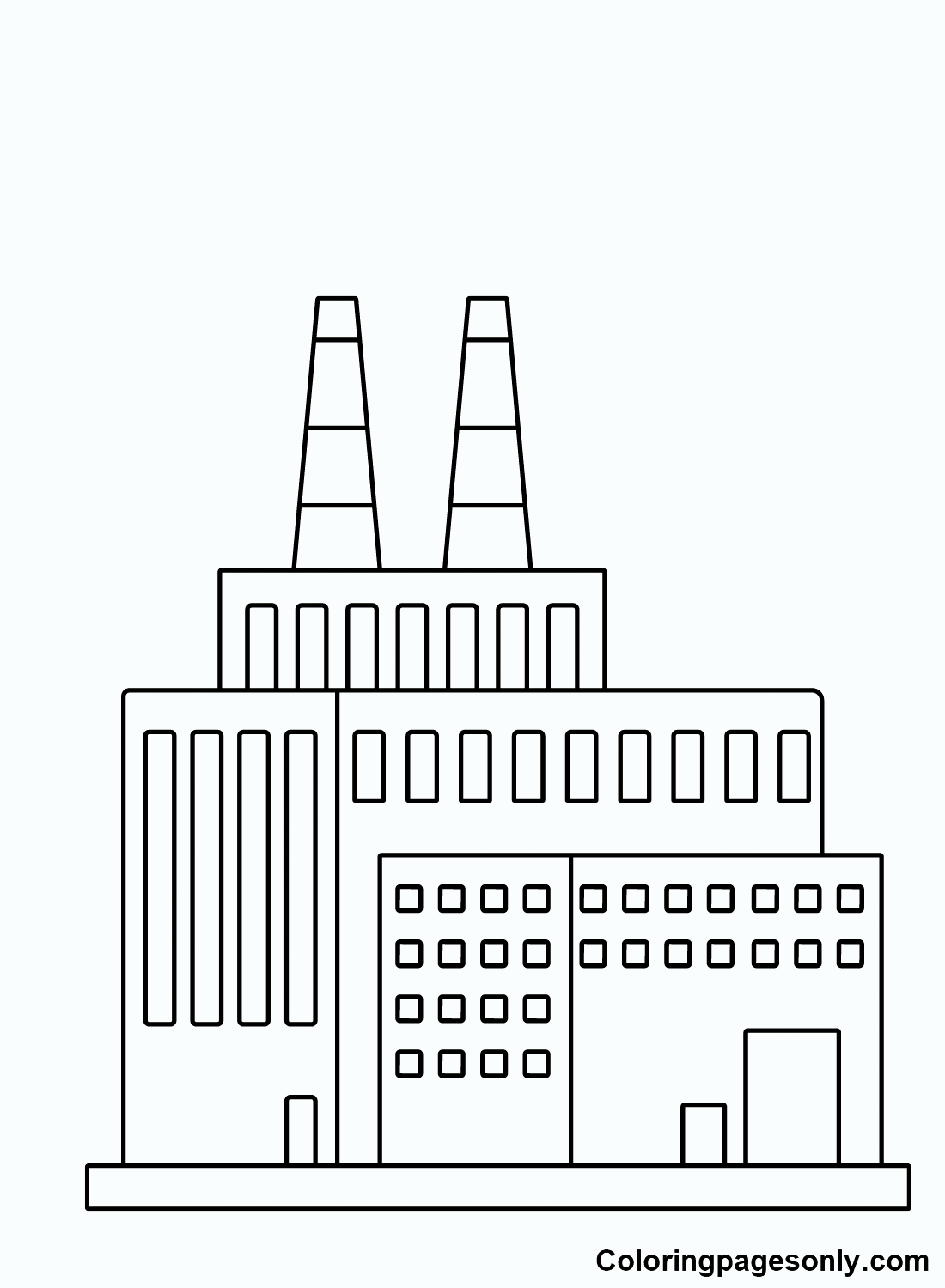 Factory Coloring Pages Printable for Free Download