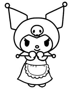 Kuromi Coloring Pages Printable for Free Download