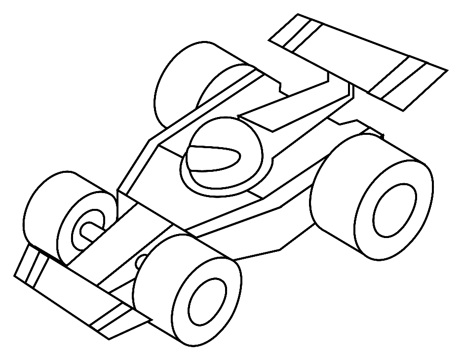 Autosport Coloring Pages Printable for Free Download