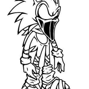 20 Sonic Exe Coloring Pages (Free PDF Printables)