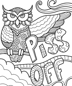 Adult Swear Word Coloring Pages Adult Coloring Book With Swear Words  Download Pdf Printable Print at Home Instant Download -  Israel