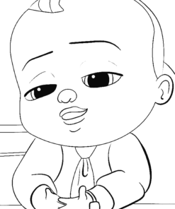 The Boss Baby Coloring Pages Printable for Free Download