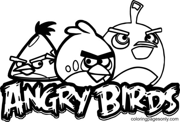 Angry Face Coloring Pages Printable for Free Download