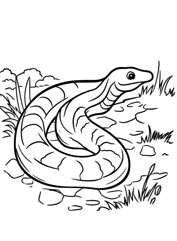 Caecilian Coloring Pages Printable for Free Download