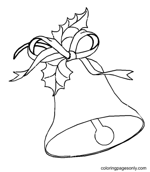 Christmas Bells Coloring Pages Printable for Free Download