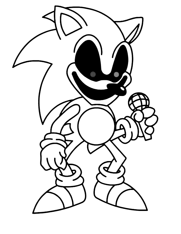 Super Sonic Exe Coloring Pages  Coloring pages, Grinch coloring pages,  Sonic