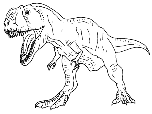 Giganotosaurus Coloring Pages Printable for Free Download