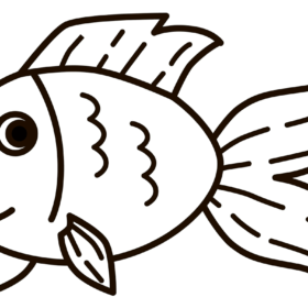 Goldfish Coloring Pages Printable for Free Download