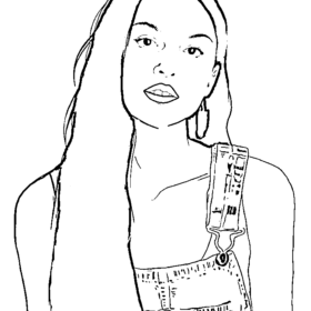 Olivia Rodrigo Coloring Pages Printable for Free Download