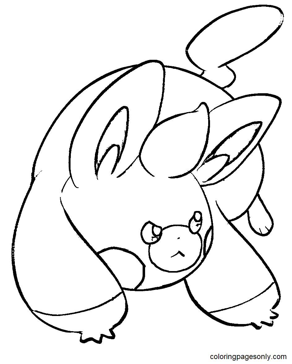 pawmi coloring pages pokemon