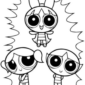 28 Powerpuff Girls Coloring Pages (Free PDF Printables)