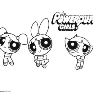 Top 15 Free Printable Powerpuff Girls Coloring Pages Online