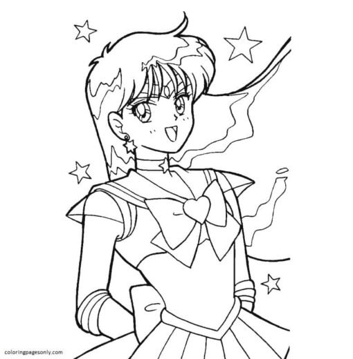 Sailor Moon Coloring Pages Printable for Free Download