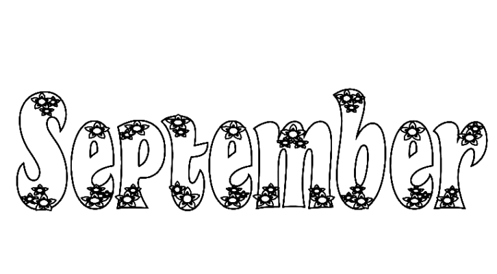 September Coloring Pages Printable For Free Download