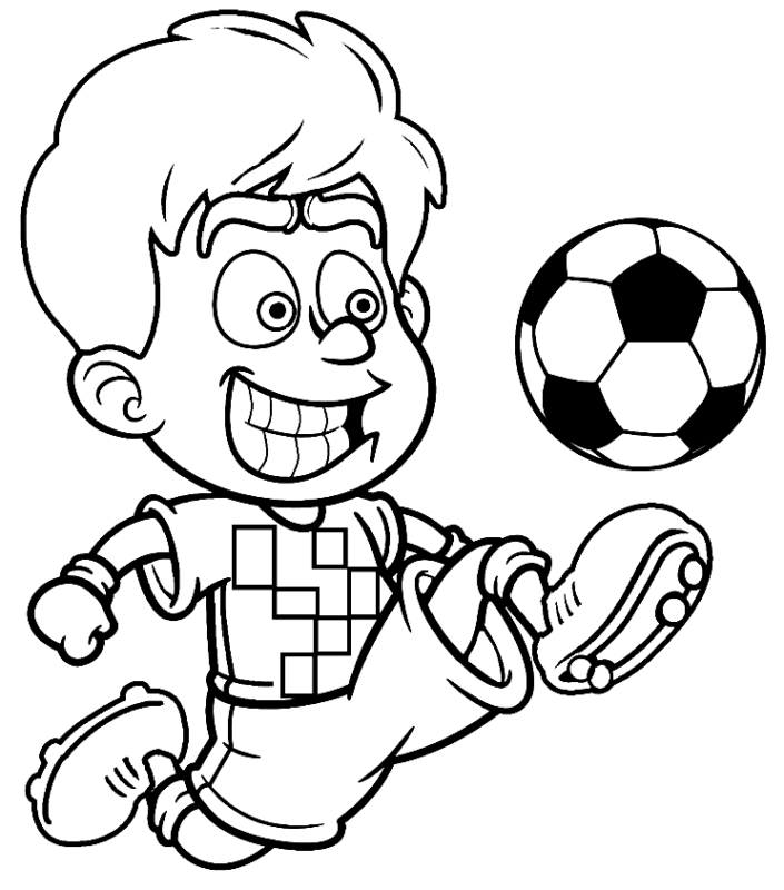 Soccer Coloring Pages Printable for Free Download