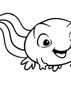 Tadpole Coloring Pages Printable for Free Download