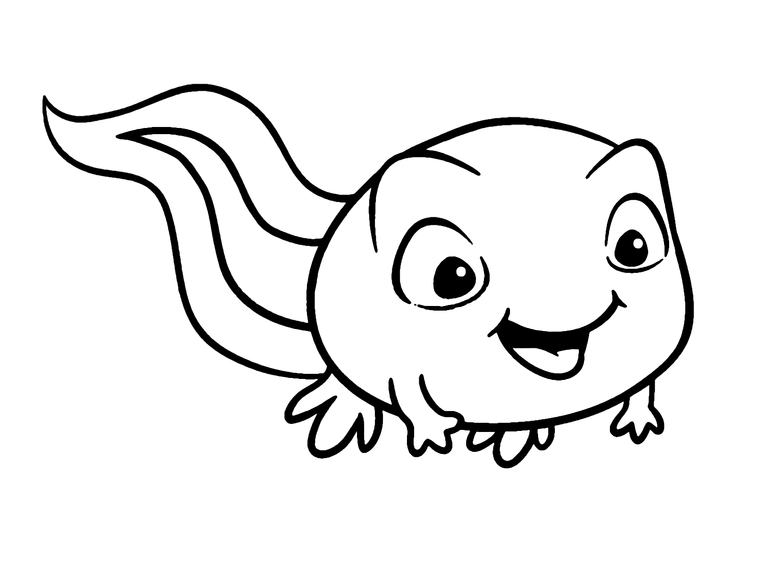 Tadpole Coloring Pages Printable for Free Download