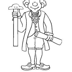 Thomas Jefferson Coloring Pages Printable for Free Download