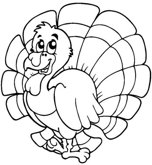 Turkey Coloring Pages Printable for Free Download