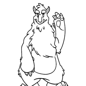 Yeti Coloring Pages Printable for Free Download