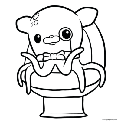 professor inkling coloring pages printable octonauts