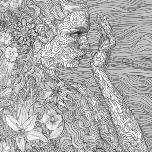 Mind Surfers Vol. 1: Psychedelic Coloring Pages for Adults