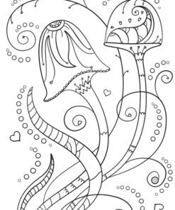 Psychedelic Coloring Pages Printable for Free Download