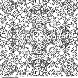 Grayscale Trippy Psychedelic Coloring Book Set 1 30 Printable Adult Coloring  Pages Download Grayscale Illustration Printable PDF File 