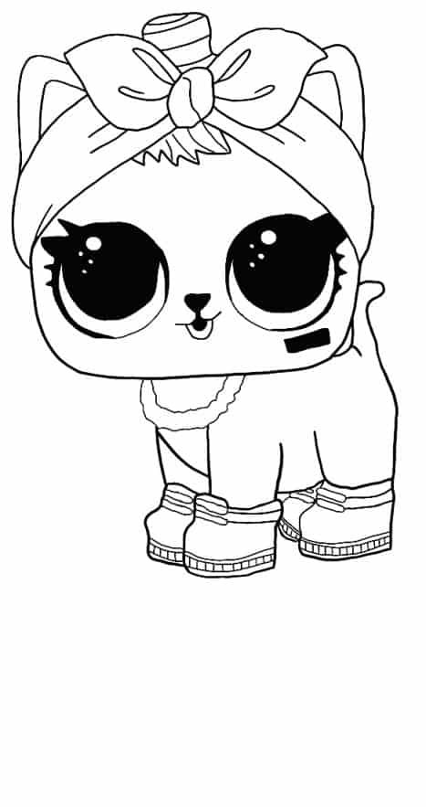 LOL Pets Coloring Pages Printable for Free Download