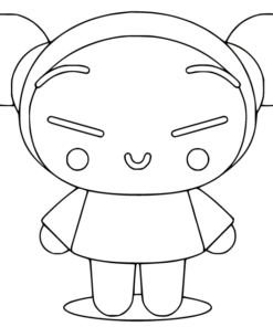 Pucca Coloring Pages Printable for Free Download