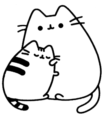 Pusheen Coloring Pages Printable For Free Download