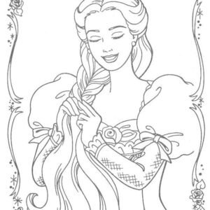 disney tangled coloring pages printable