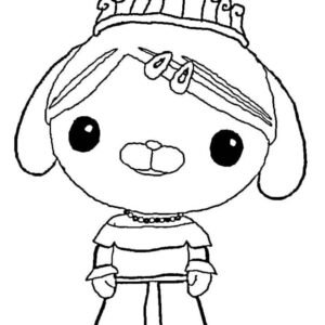 octonauts characters coloring pages