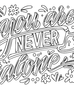 Mental Health Coloring Pages Printable for Free Download