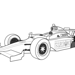 Racing Car Coloring Pages Printable for Free Download