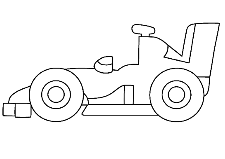 Autosport Coloring Pages Printable for Free Download