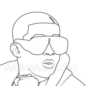 Bad Bunny Coloring Pages Printable for Free Download