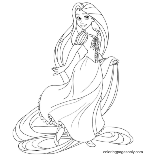 Princess Coloring Pages Printable for Free Download