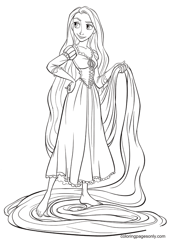 Princess Coloring Pages Printable for Free Download