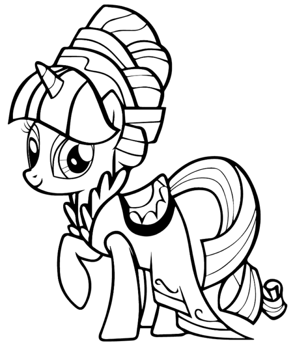 Rarity Coloring Pages Printable for Free Download