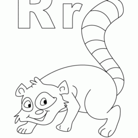 Letter R Coloring Pages Printable for Free Download